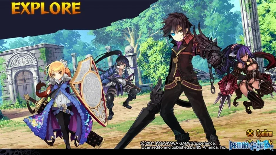 Demon Gaze, captura de tela 4