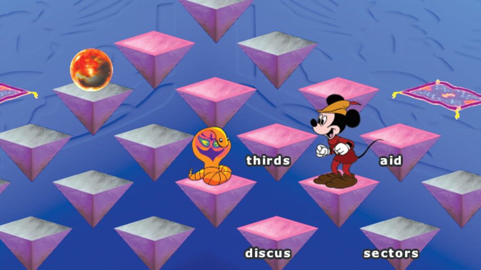 Disney Mickey's Typing Adventure Screenshot