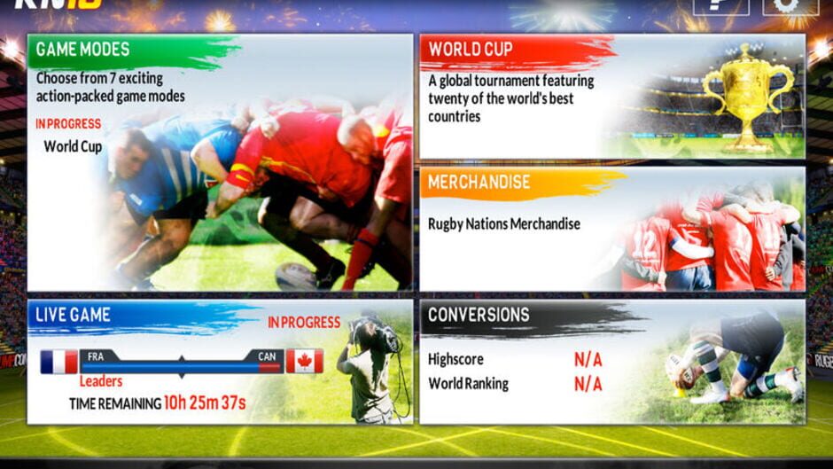 สกรีนช็อตจาก Rugby Nations 16 (รูปที่ 3)