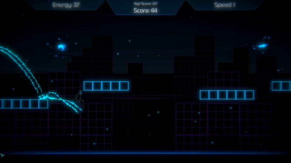 Neon Void Runner screenshot