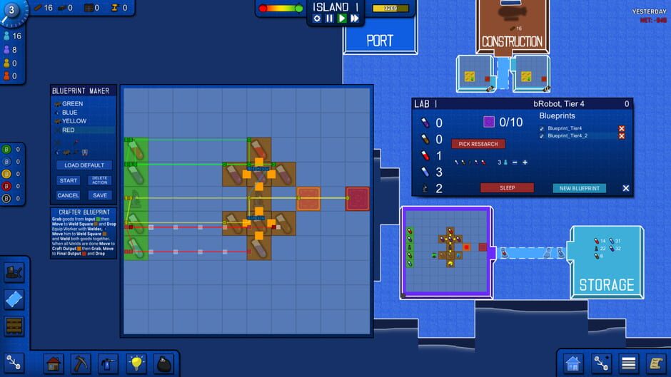 Blueprint Tycoon Screenshot