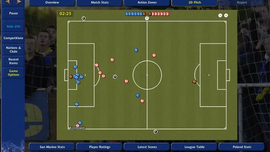 Championship Manager 4, captura de tela 1