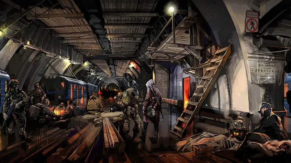 Кадър от Metro 2033