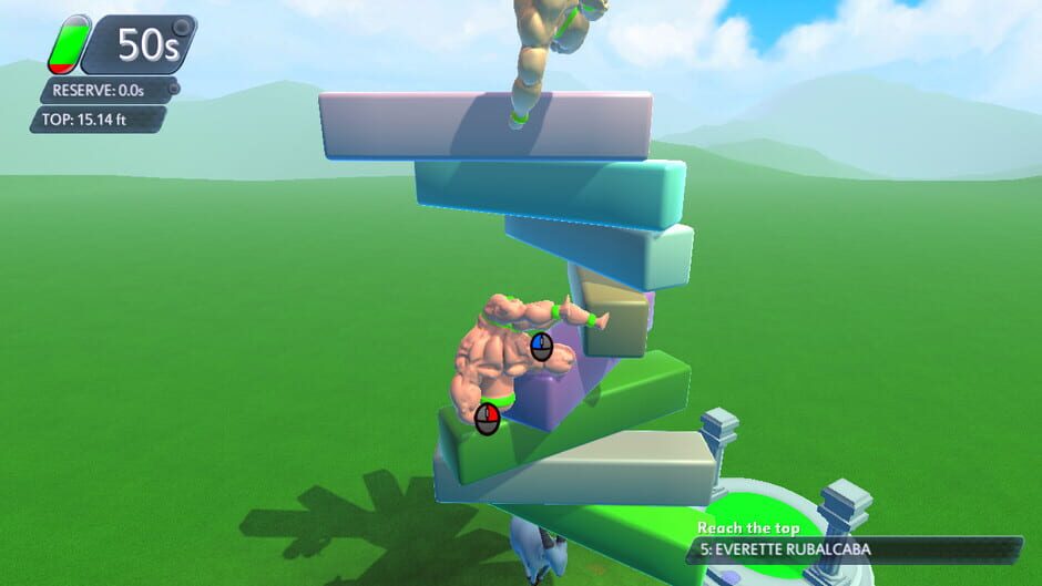 Mount Your Friends 3D: A Hard Man is Good to Climb Screenshot