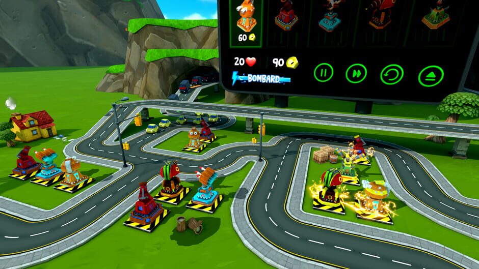 Evil Robot Traffic Jam HD Screenshot