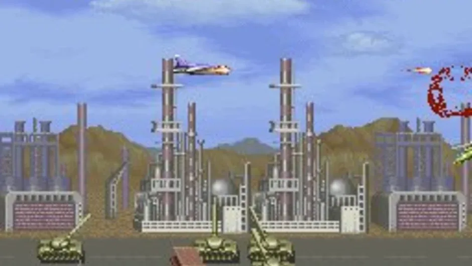 U.N. Squadron, captura de tela 3