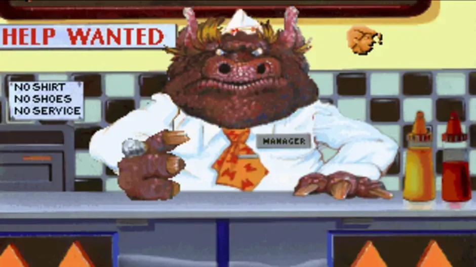 Space Quest IV: Roger Wilco and the Time Rippers, captura de tela 5