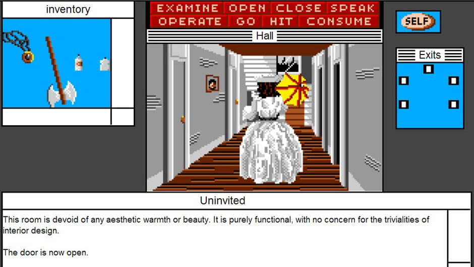 Uninvited: MacVenture Series Screenshot