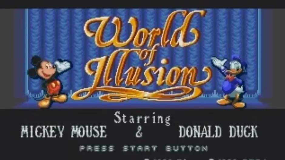 World of Illusion Starring Mickey Mouse and Donald Duck, captura de tela 2