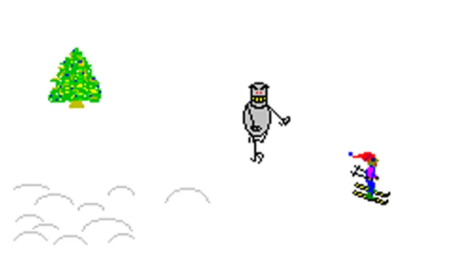 SkiFree, captura de tela 5
