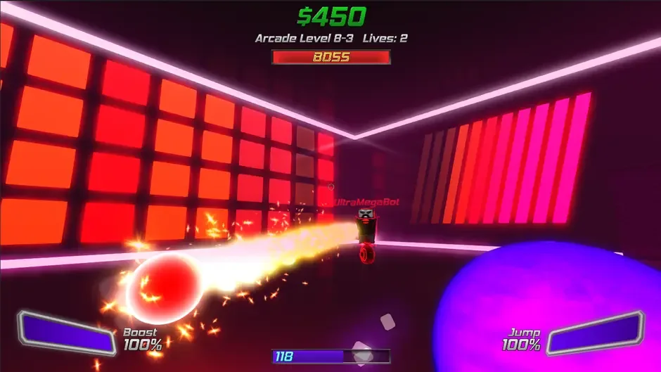 Robot Roller-Derby Disco Dodgeball, captura de tela 3
