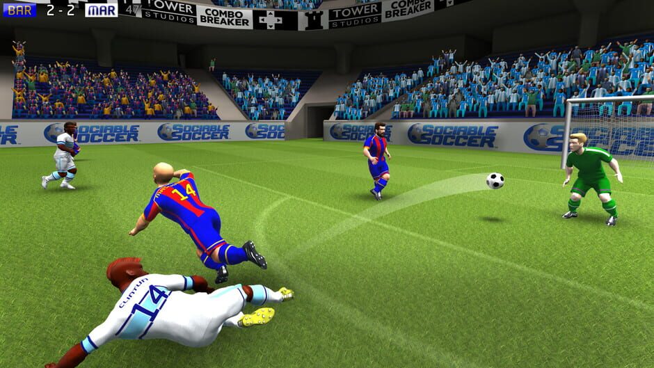 Screenshot Sociable Soccer