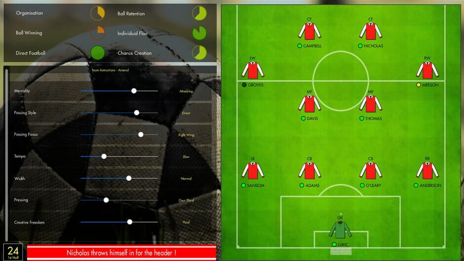 Retro Football Boss Screenshot