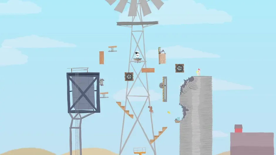 Ultimate Chicken Horse, captura de tela 2