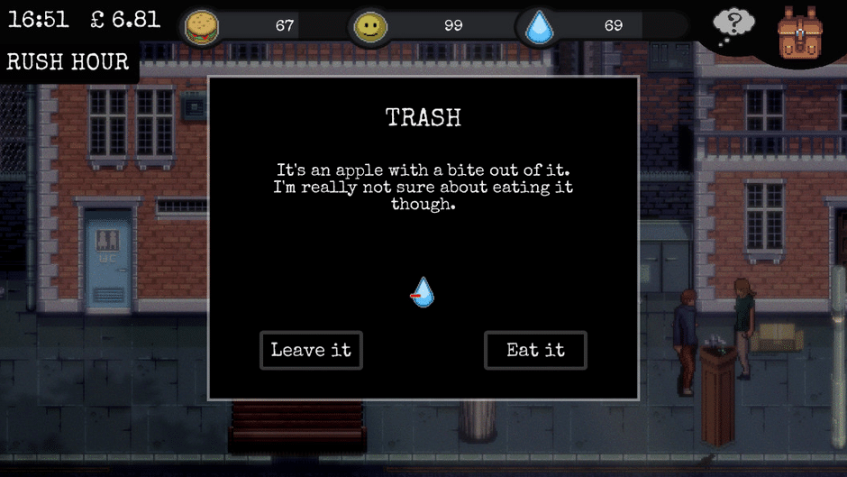 Change: A Homeless Survival Experience Screenshot