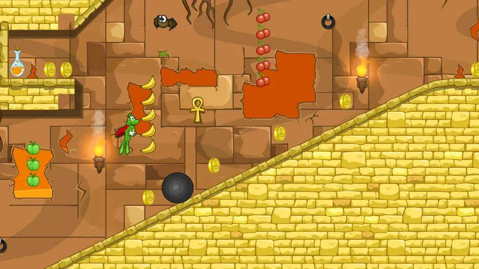 Superfrog HD, captura de tela 4