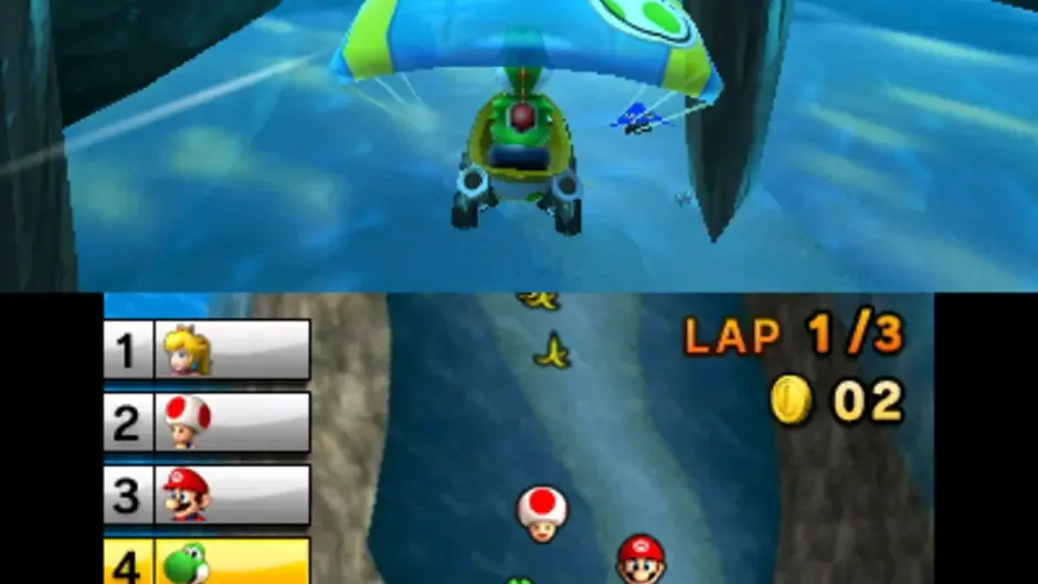 Mario Kart 7, captura de tela 3