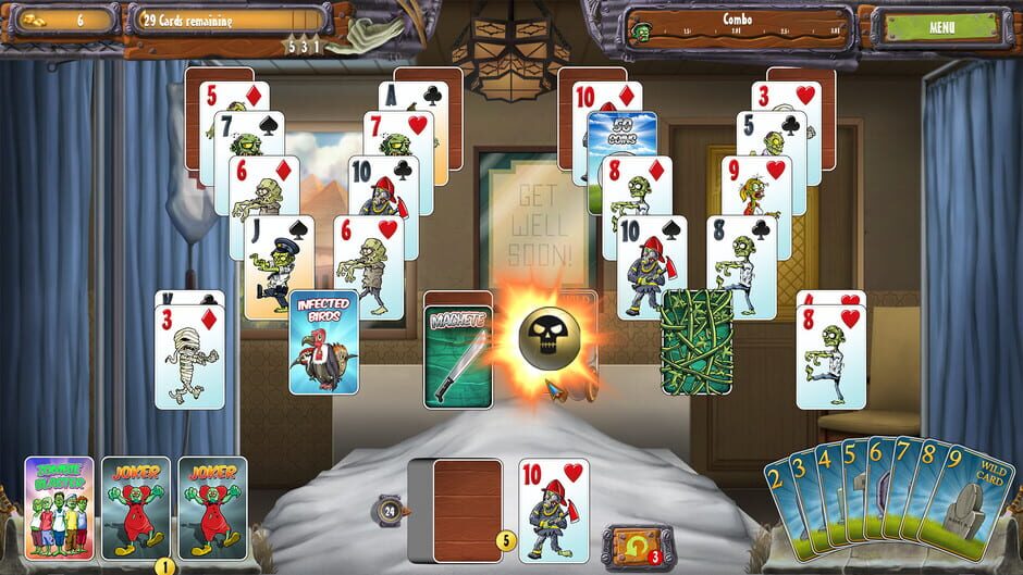 Zombie Solitaire 2 Chapter 3 Screenshot
