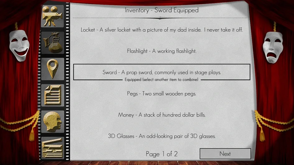 The Filmmaker - A Text Adventure