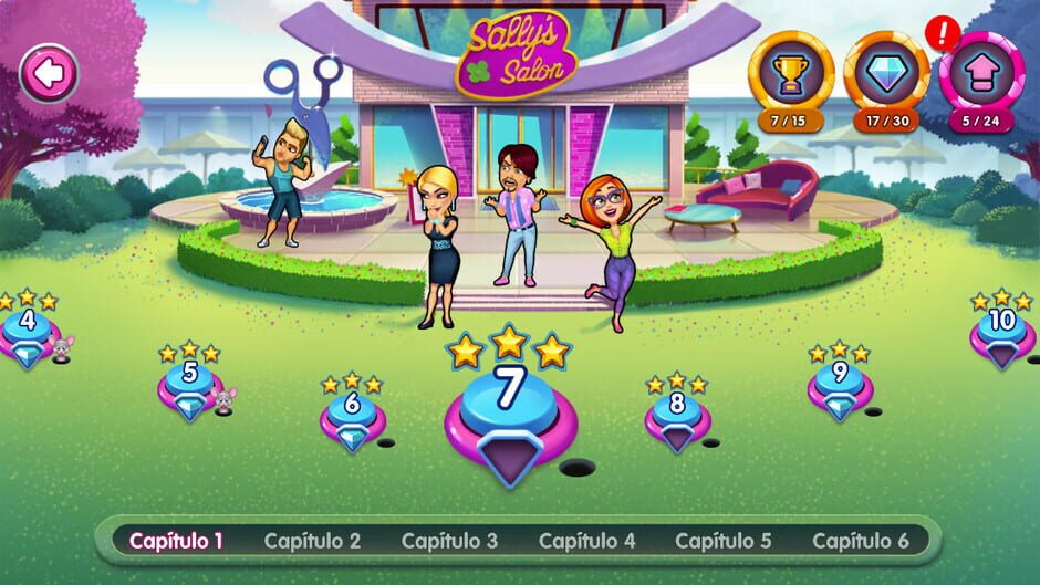 Sally's Salon: Kiss & Make-Up Screenshot