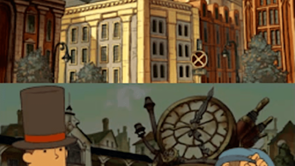 Professor Layton and the Unwound Future Screenshot