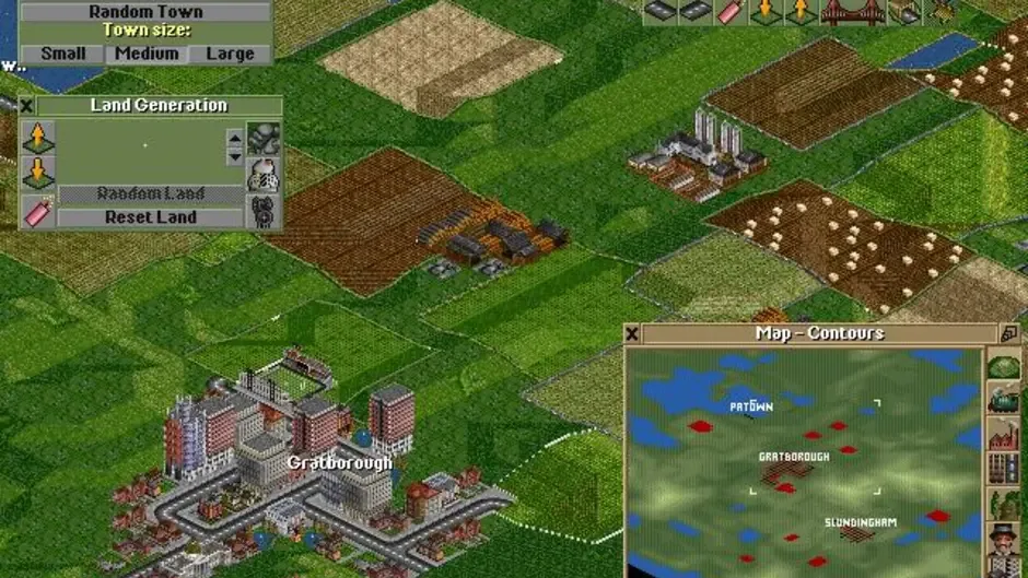 Transport Tycoon Deluxe, captura de tela 3