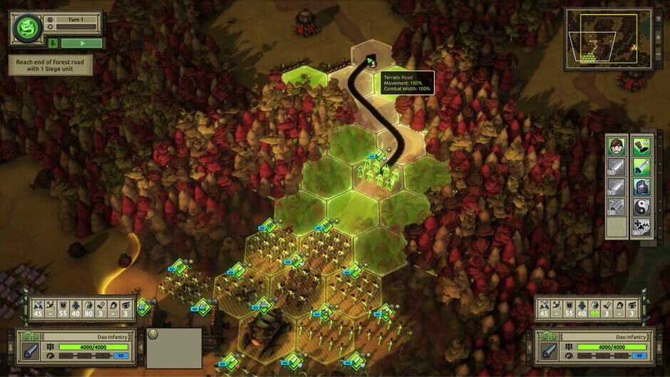 Warring States: Tactics Screenshot