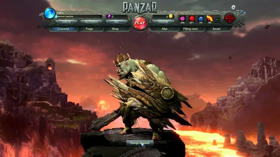 Panzar, captura de tela 2