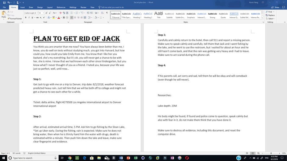 Jack Is Missing Screenshot