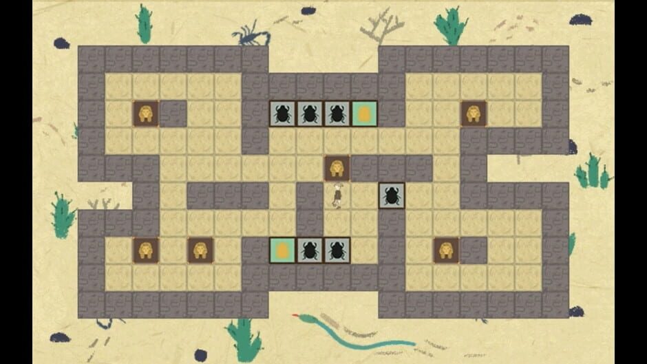 Lost in the tomb Screenshot