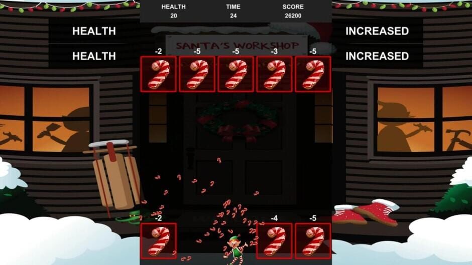 สกรีนช็อตจาก Quixzel Rush: Christmas Helper (รูปที่ 3)