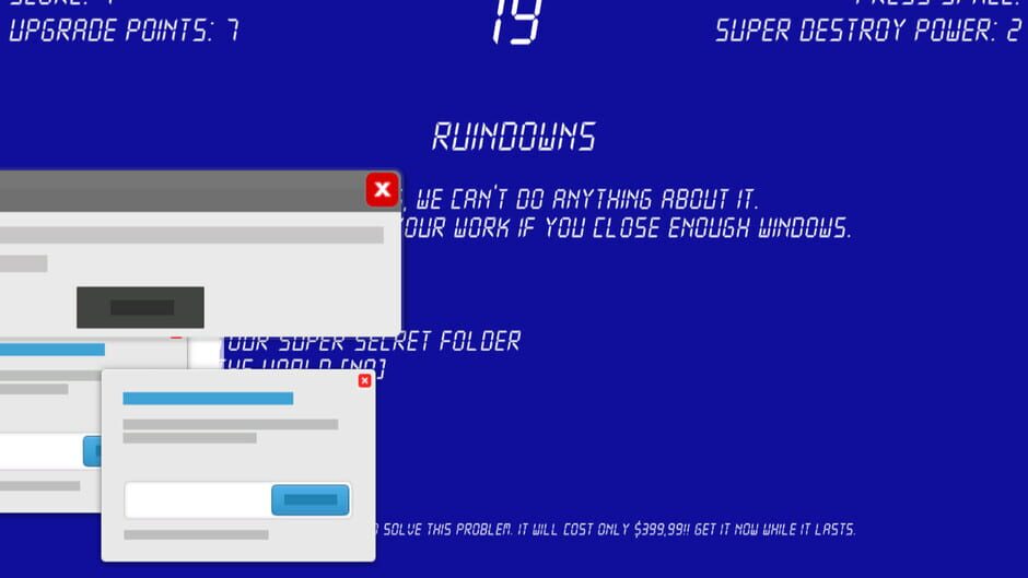 Close the Window! Screenshot