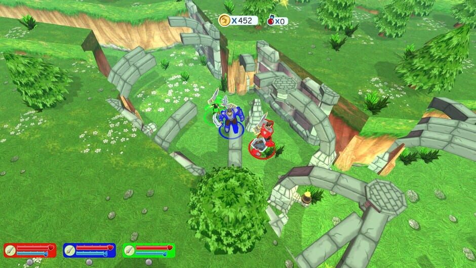 Questria: Rise of the Robot Skullfaces Screenshot