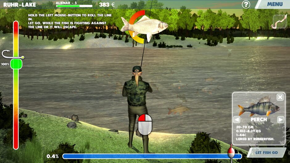 3D Arcade Fishing Screenshot