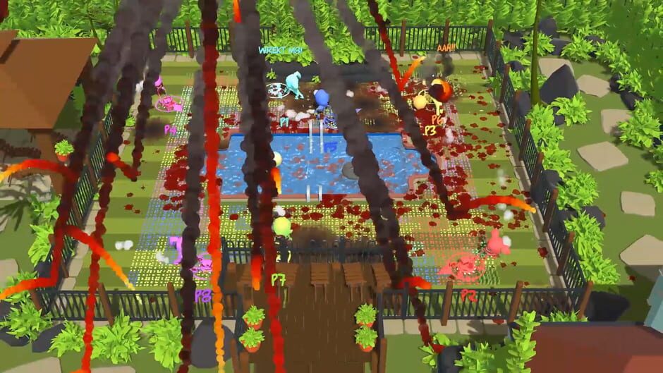Lethal Lawns: Competitive Mowing Bloodsport Screenshot