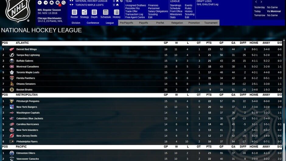 Franchise Hockey Manager 3 Screenshot
