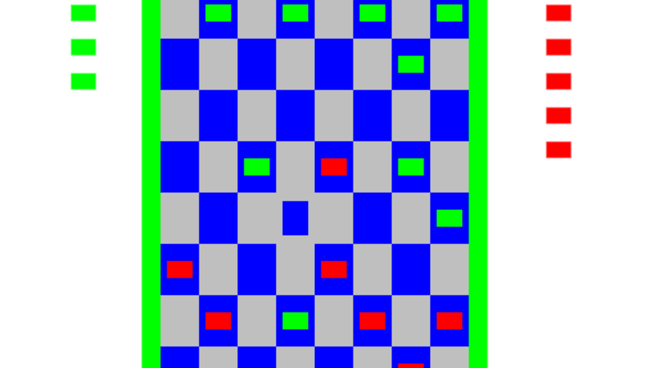Videocart-19: Checkers Screenshot