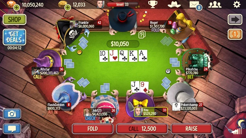 Governor of Poker 3, captura de tela 2