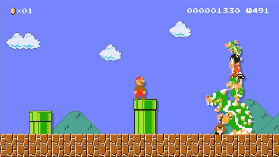 Super Mario Maker, captura de tela 3