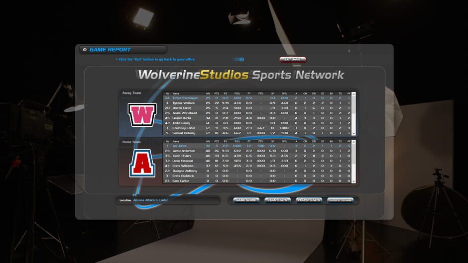 Draft Day Sports College Basketball 3 Screenshot