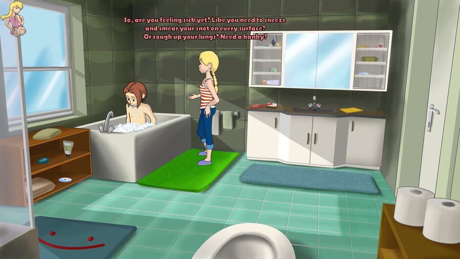 Sandra and Woo in the Cursed Adventure Screenshot