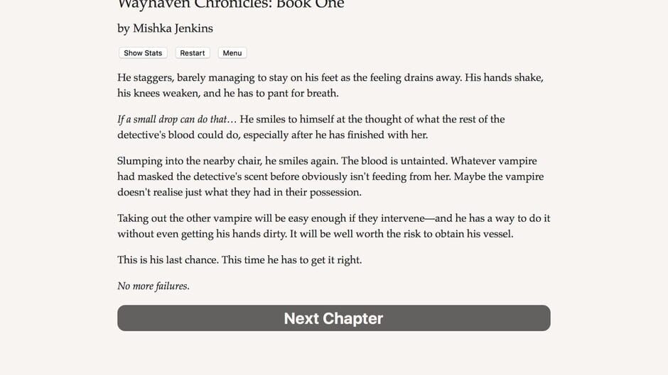The Wayhaven Chronicles: Book One Screenshot