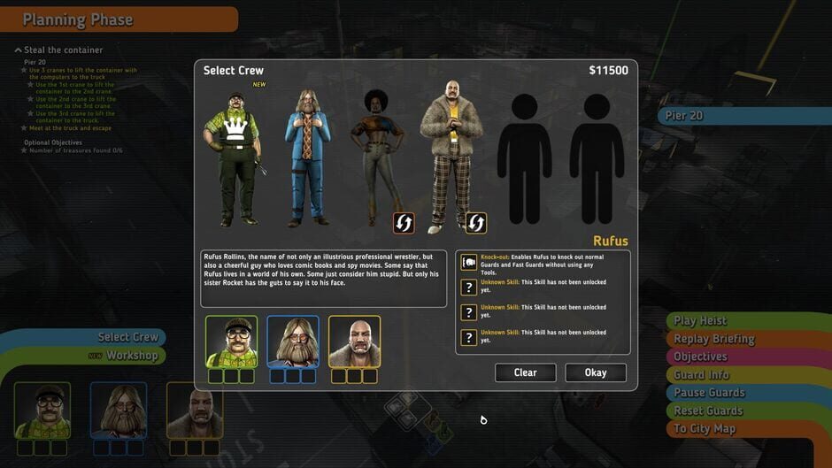 Crookz: The Big Heist screenshot 1