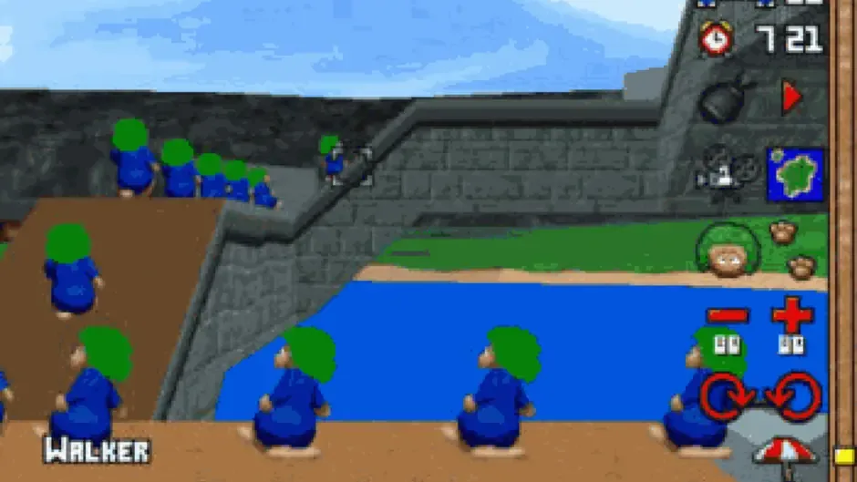 Skärmbild 2 från Lemmings 3D