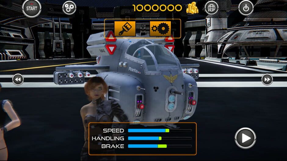 สกรีนช็อตจาก Sci-Fi Highway Racer (รูปที่ 11)