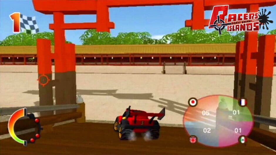 สกรีนช็อตจาก Racers' Islands: Crazy Arenas (รูปที่ 4)