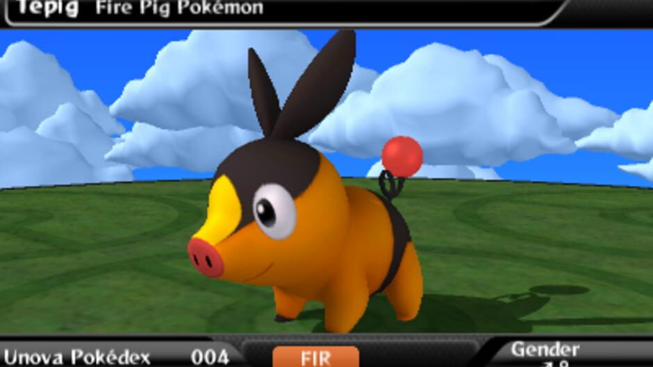 Pokédex 3D screenshot