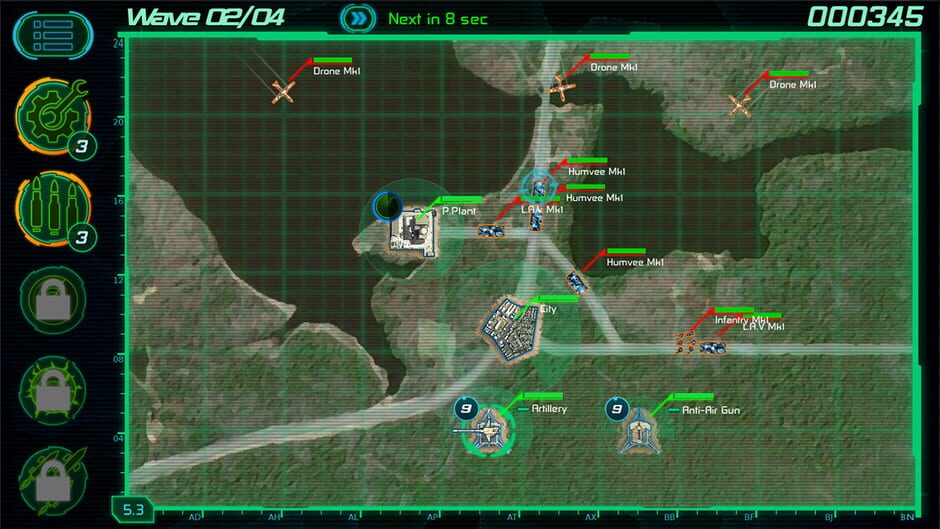 Radar Defense Screenshot