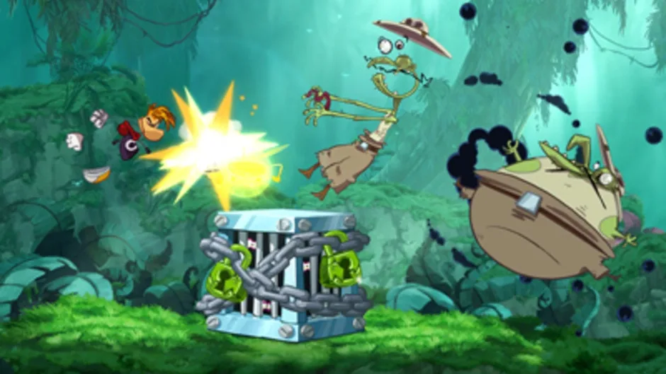 Rayman Origins, captura de tela 1
