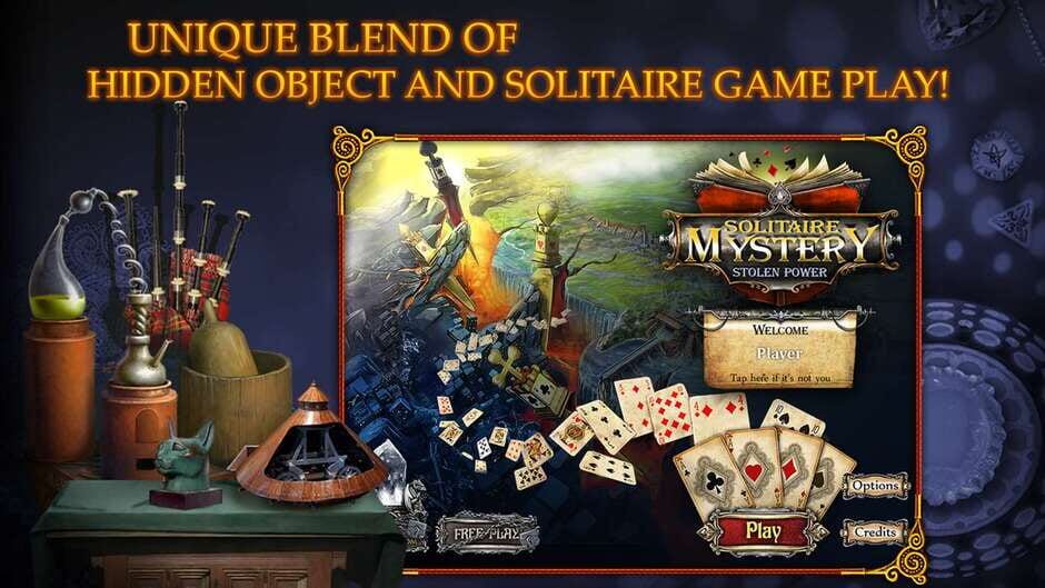 Solitaire Mystery: Stolen Power Screenshot